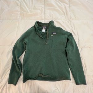 Patagonia Better Sweater 1/4 zip Green